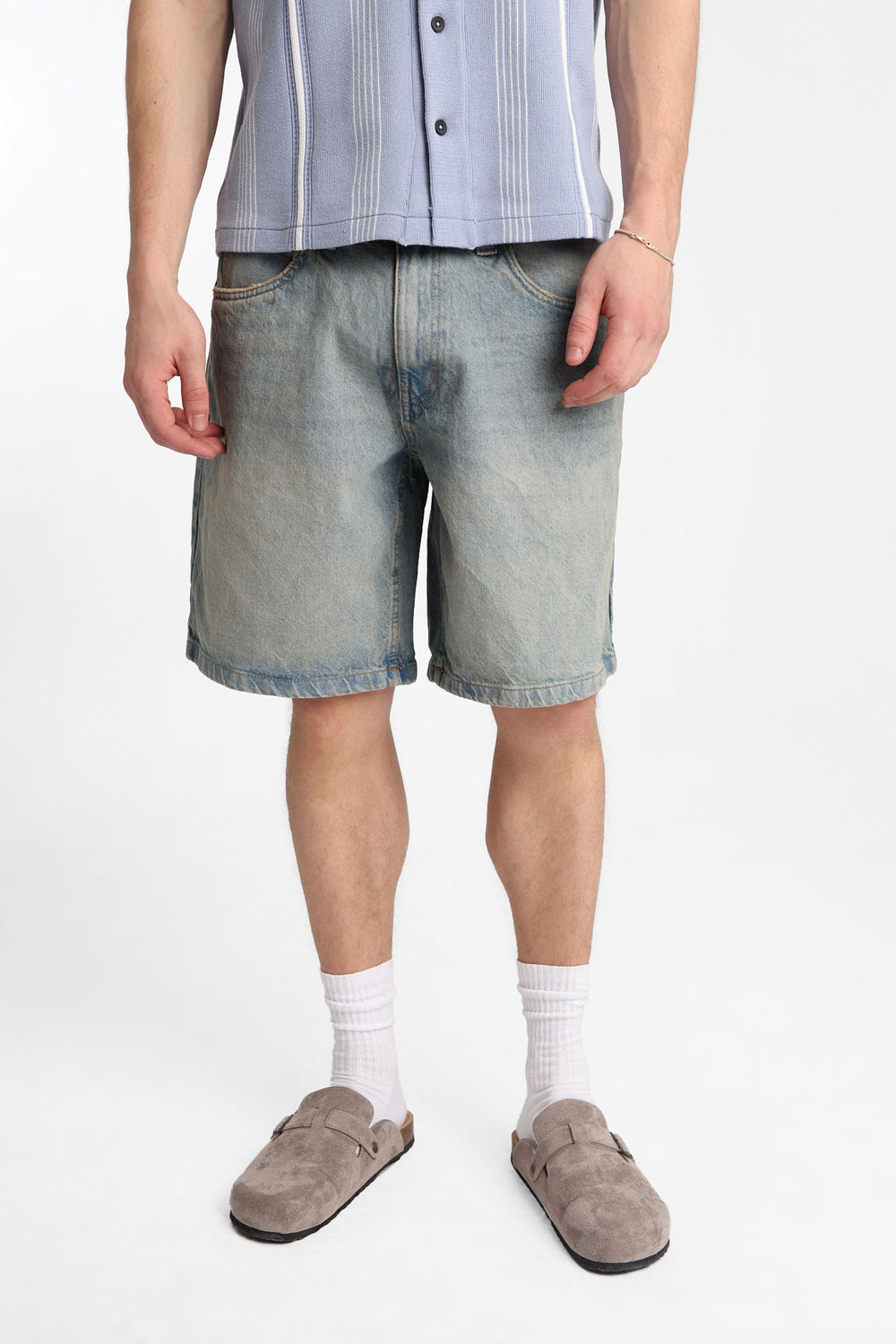 Short en denim ample Short en denim ample