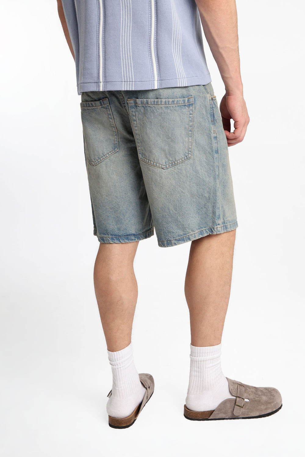 Short en denim ample Short en denim ample