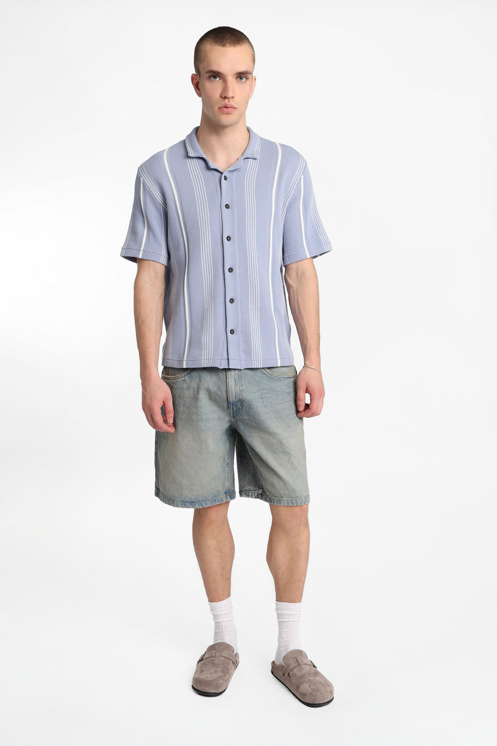 Short en denim ample Short en denim ample
