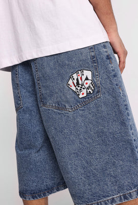 Baggy Embroidered Jorts