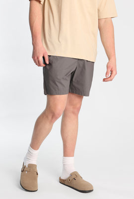 Short en popeline de coton