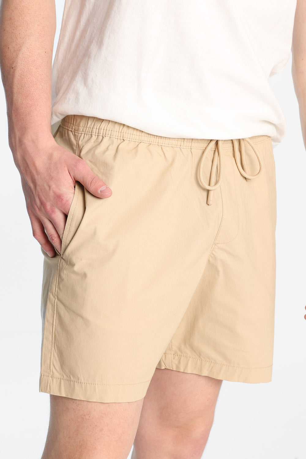 Short en popeline de coton Short en popeline de coton