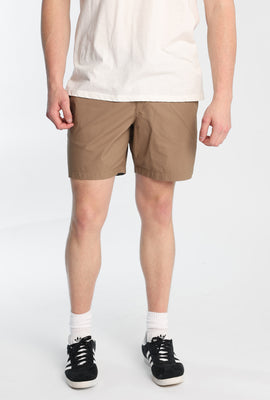 Short en popeline de coton