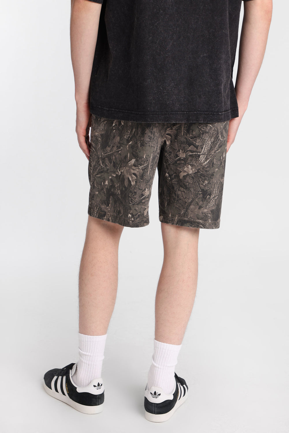 Camouflage Relaxed Twill Shorts Camouflage Relaxed Twill Shorts
