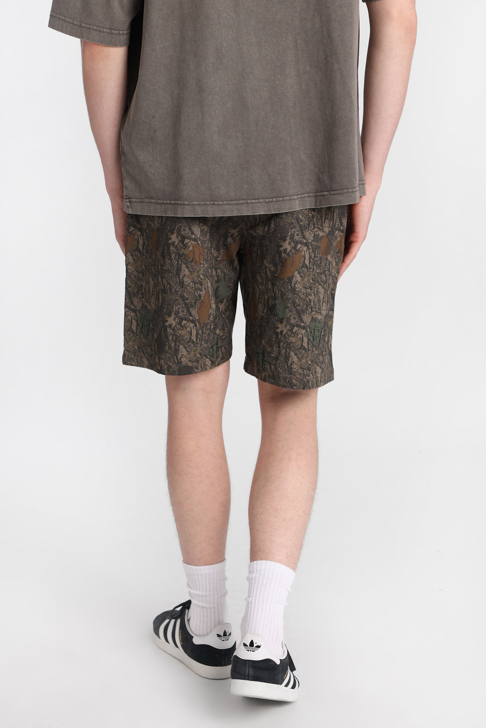 Camouflage Relaxed Twill Shorts Camouflage Relaxed Twill Shorts