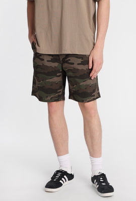 Camouflage Relaxed Twill Shorts
