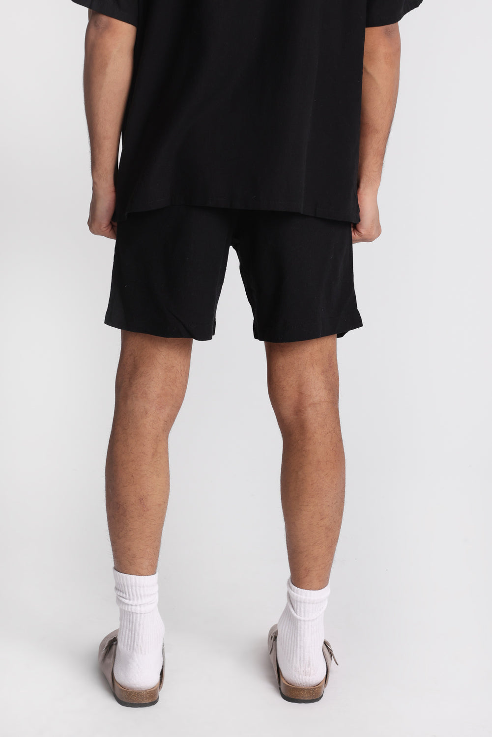 Short en mélange de lin 7 po Short en mélange de lin 7 po