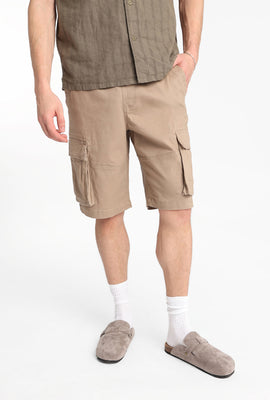 Short cargo en sergé 11 po