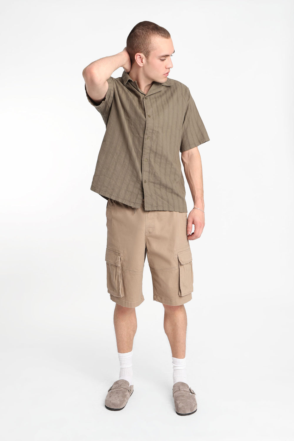 Twill Cargo Shorts 11