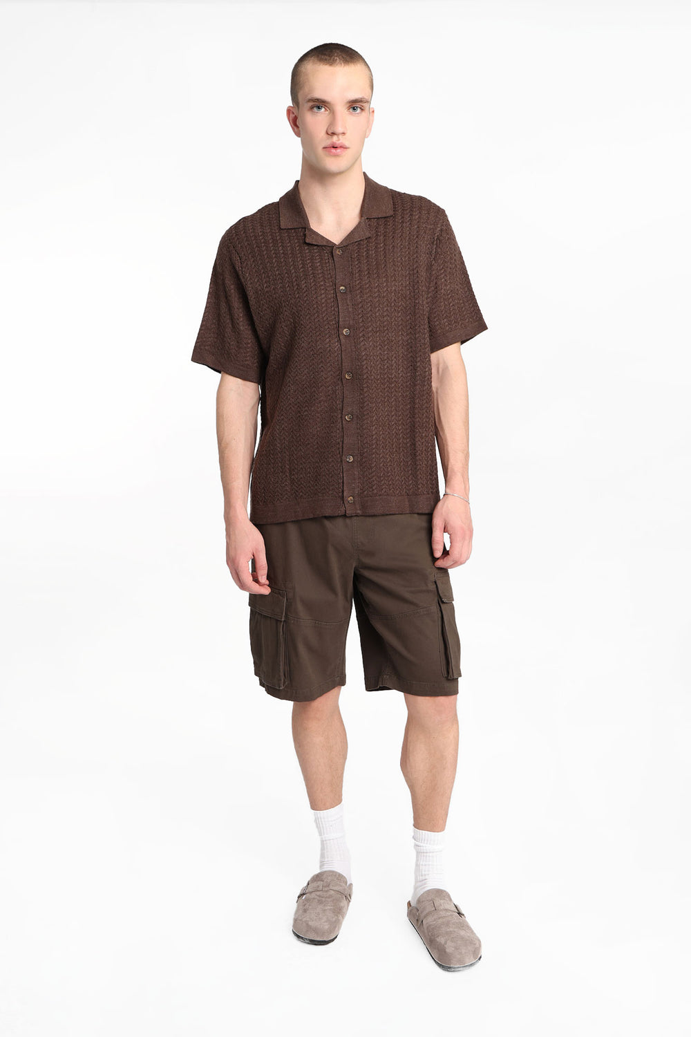 Short cargo en sergé 11 po Short cargo en sergé 11 po