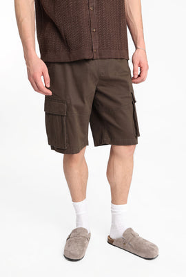 Short cargo en sergé 11 po