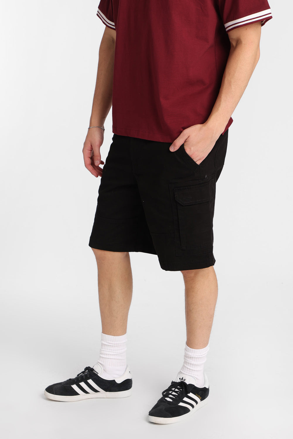 Short cargo en sergé 11 po Short cargo en sergé 11 po