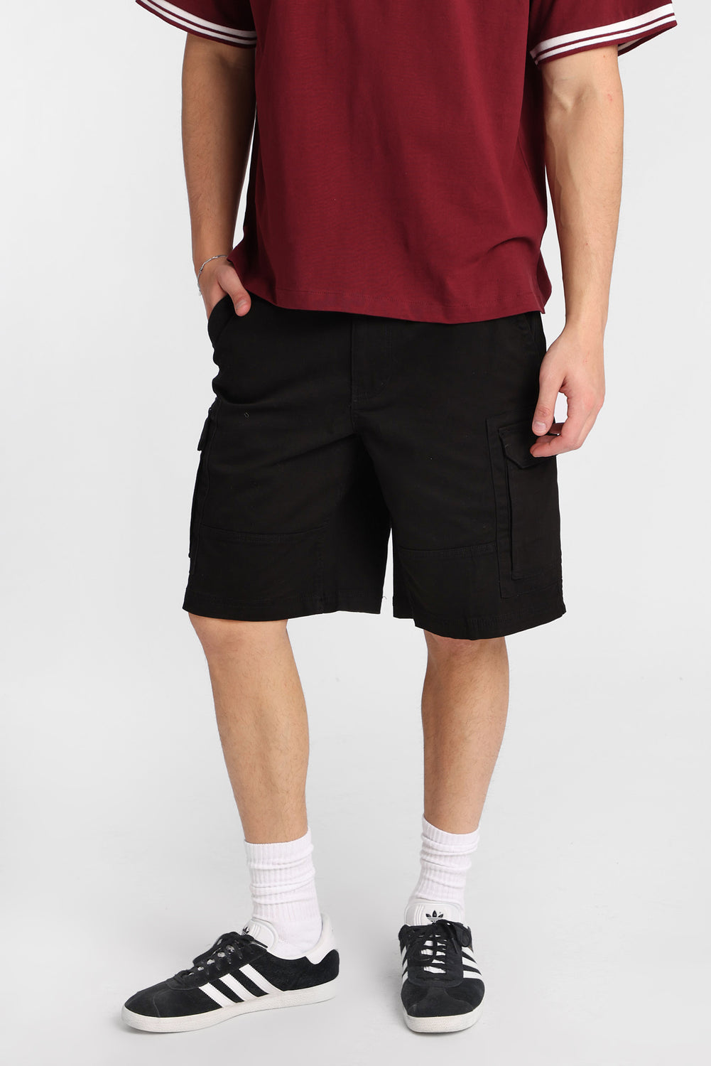 Short cargo en sergé 11 po Short cargo en sergé 11 po