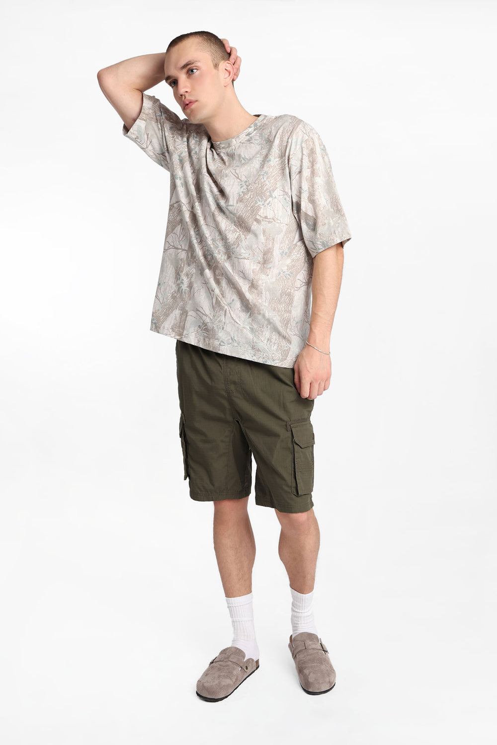 Short cargo en tissu ripstop Short cargo en tissu ripstop