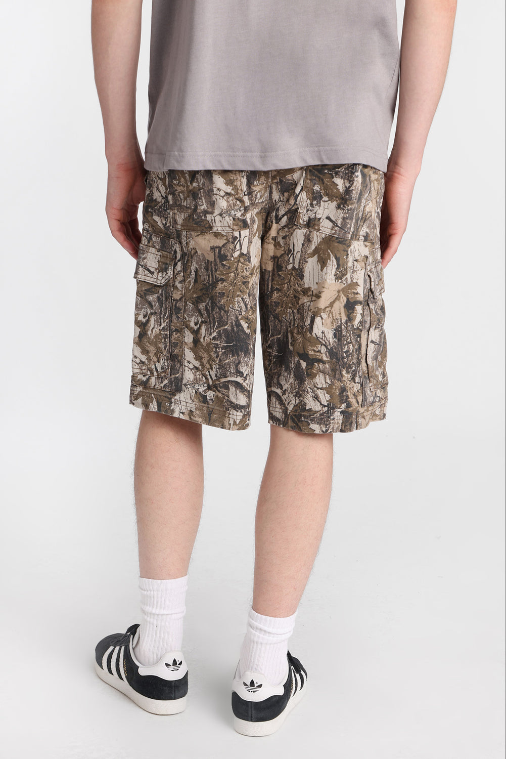 Camouflage Cargo Twill Shorts Camouflage Cargo Twill Shorts