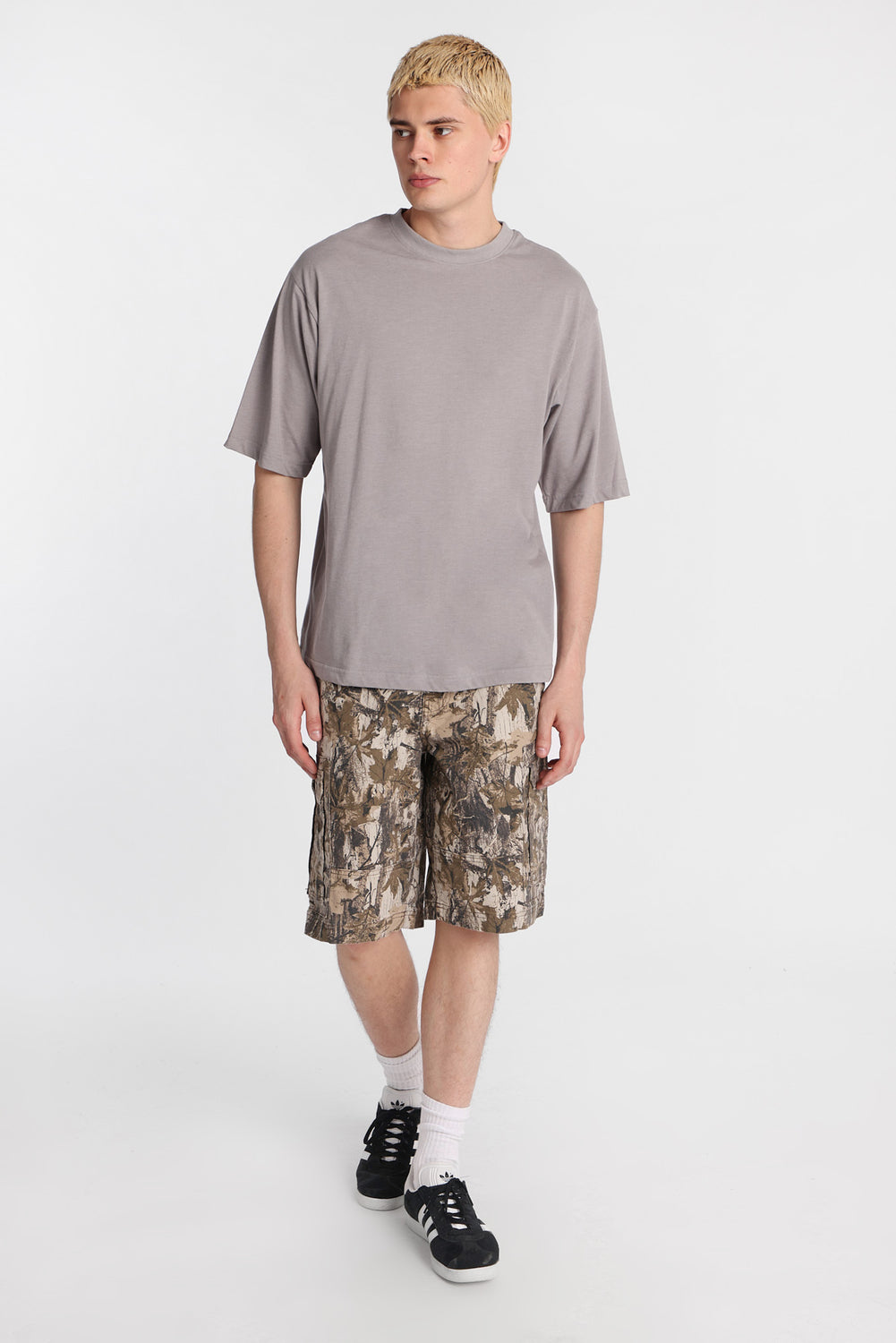 Camouflage Cargo Twill Shorts Camouflage Cargo Twill Shorts