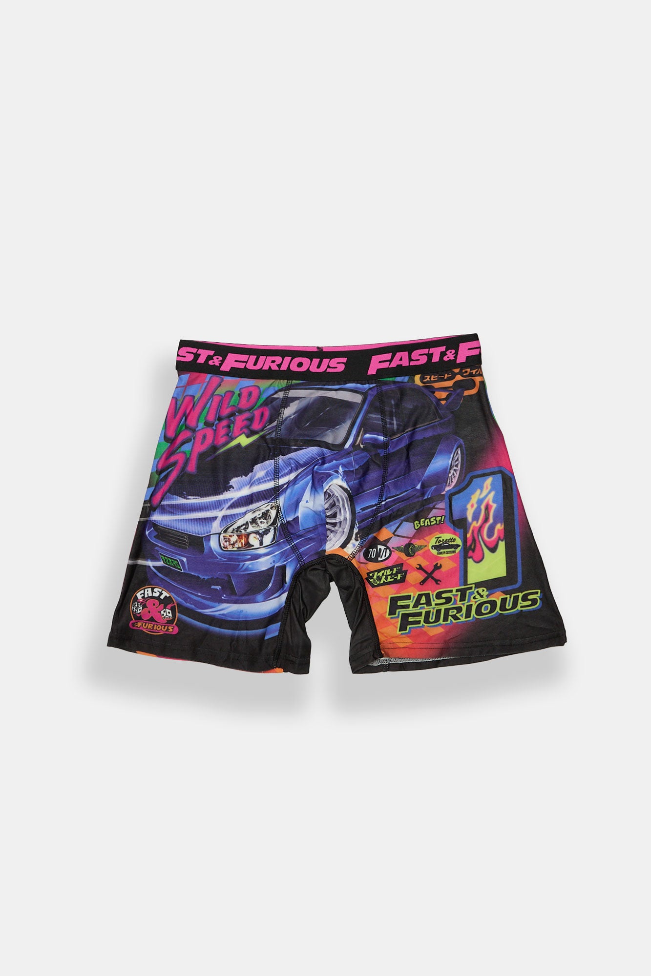 Fast & Furious Wild Speed Boxer Brief - Purple /