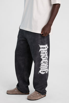 Arsenic Cross Washed Baggy Sweatpants