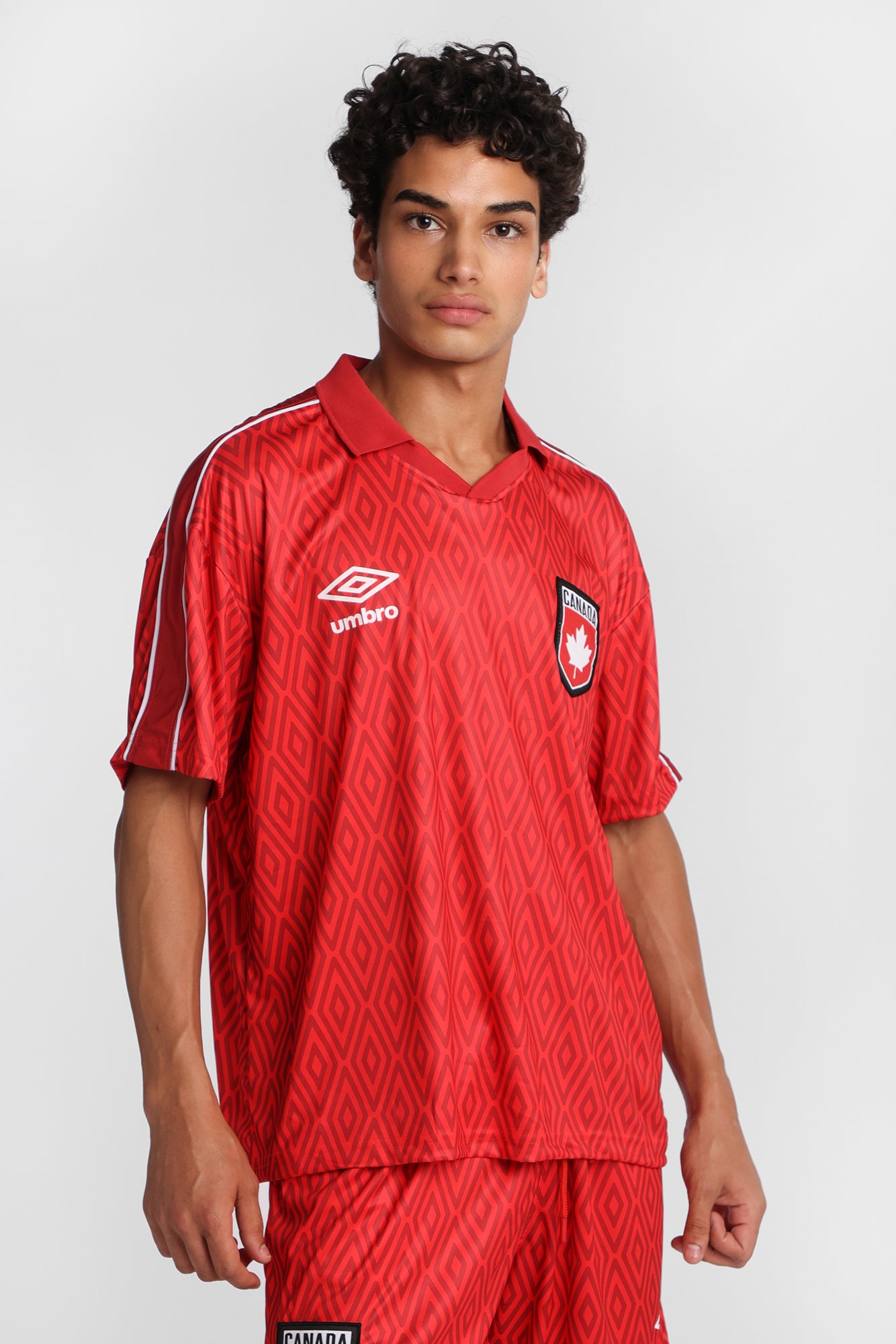 Umbro Canada Graphic Soccer Jersey - Red /