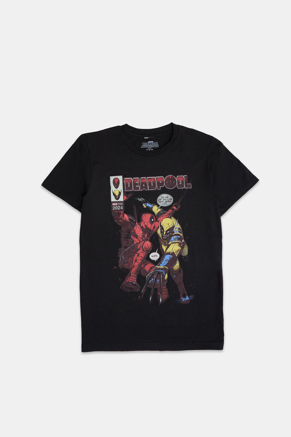 T-shirt imprimé Deadpool et Wolverine homme T-shirt imprimé Deadpool et Wolverine homme