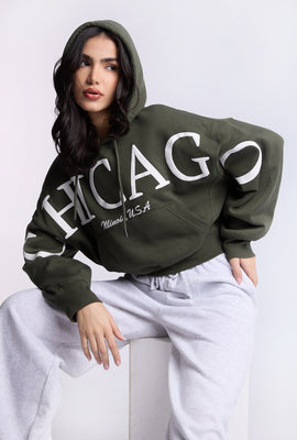 Cropped Popover Hoodie