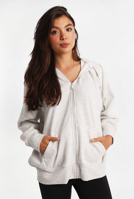 Oversized Zip-Up Hoodie