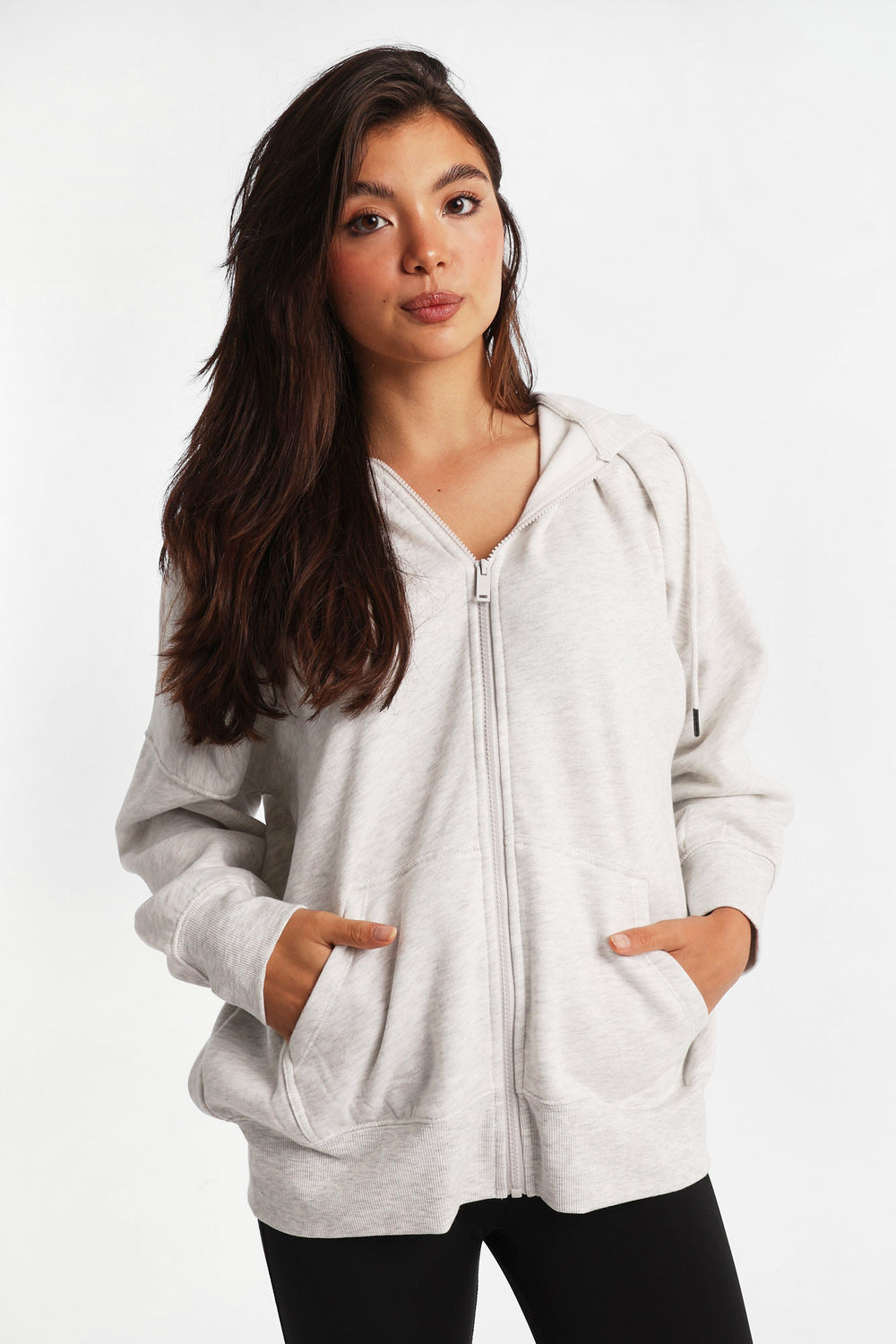 Oversized Zip-Up Hoodie Oversized Zip-Up Hoodie