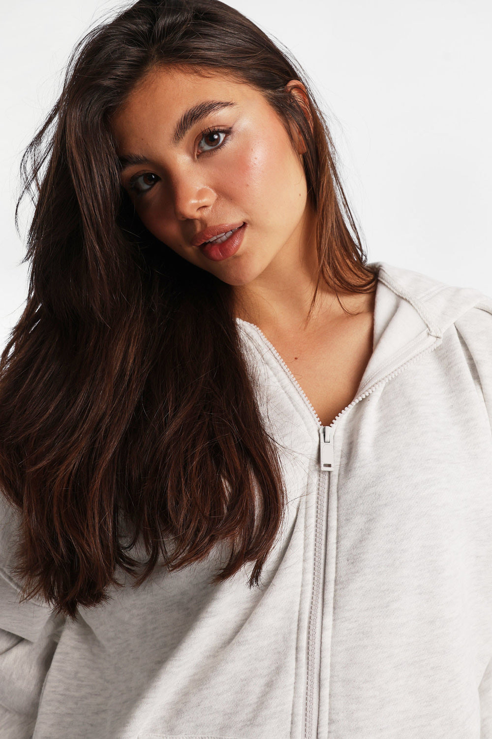 Oversized Zip-Up Hoodie Oversized Zip-Up Hoodie