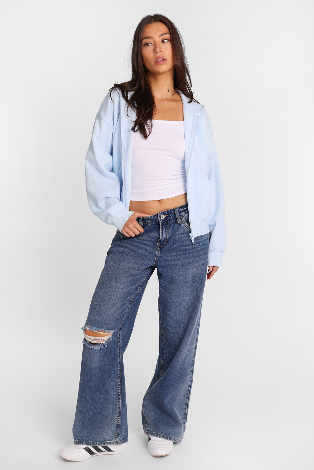 Double Zip Hoodie Double Zip Hoodie