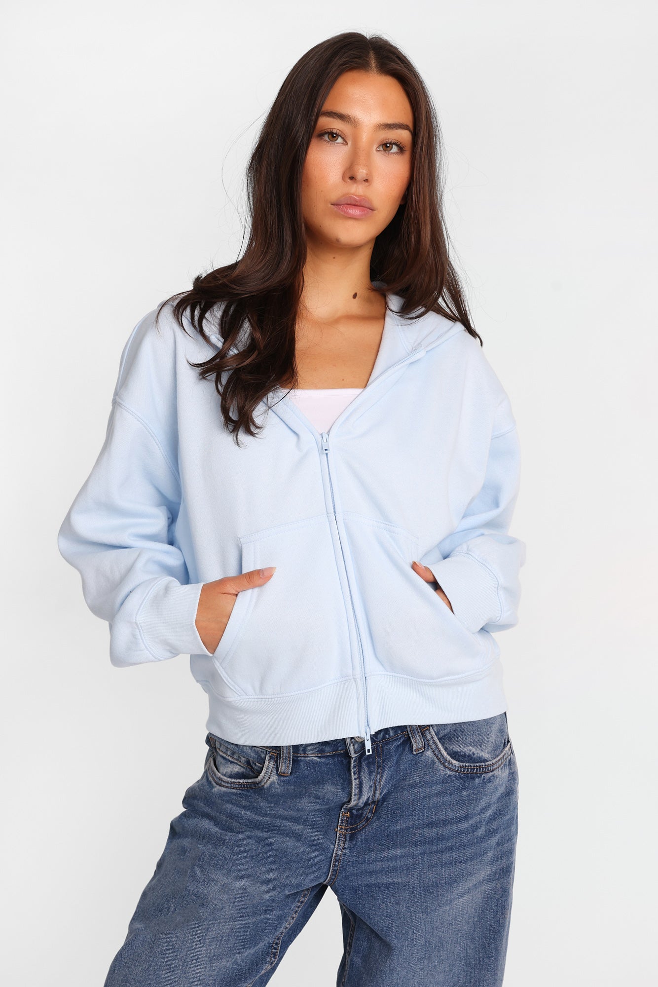 Double Zip Hoodie - /