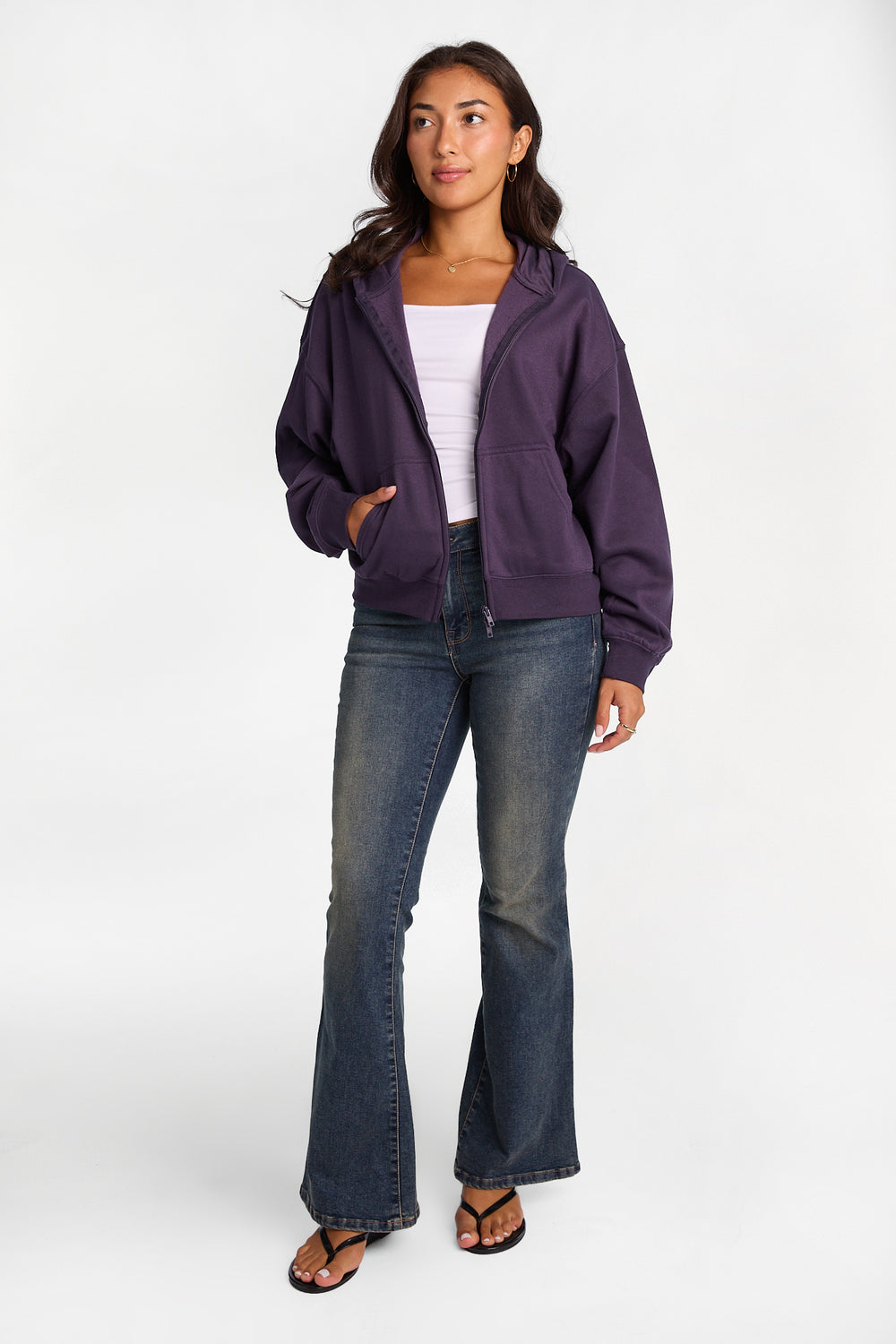 Double Zip Hoodie Double Zip Hoodie