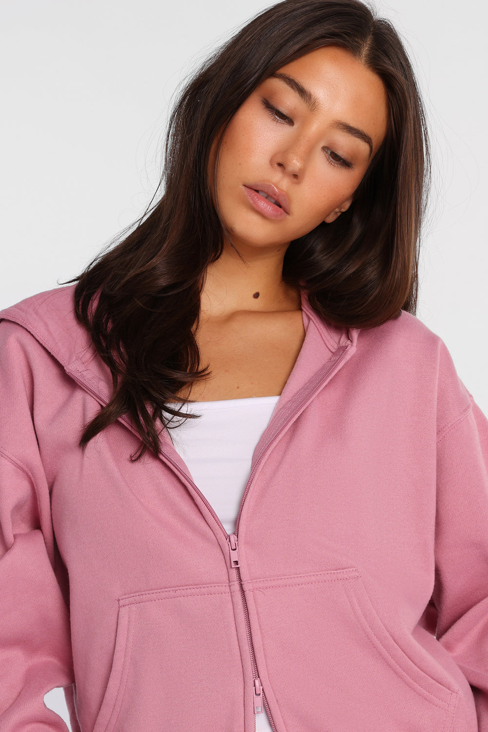 Graphic Double-Zip Hoodie Graphic Double-Zip Hoodie