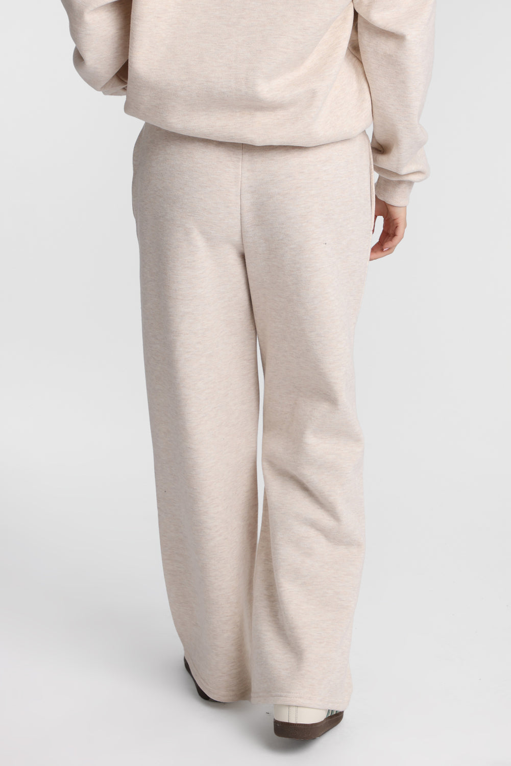 Fleece Wide Leg Drawstring Sweatpants Fleece Wide Leg Drawstring Sweatpants