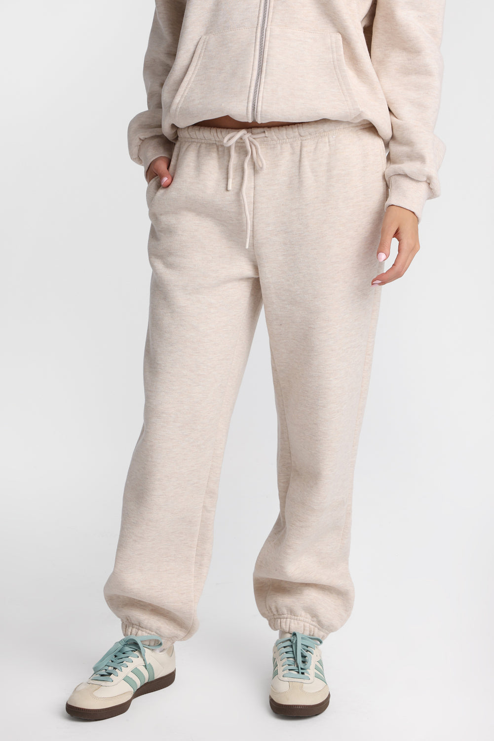 Fleece Drawstring Joggers Fleece Drawstring Joggers
