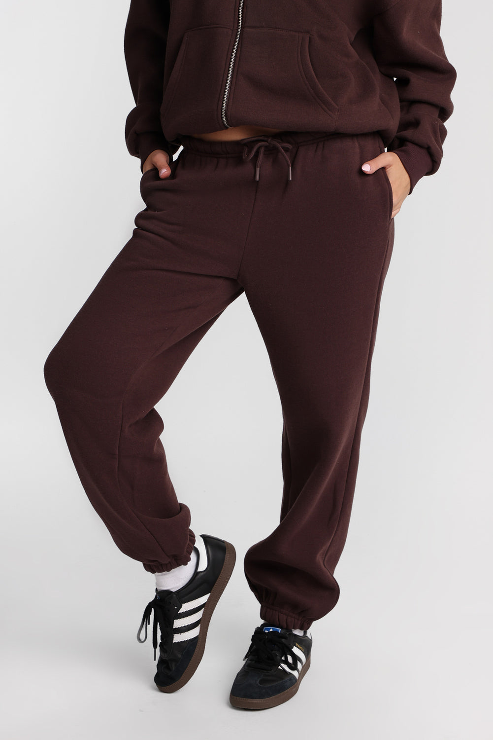 Fleece Drawstring Joggers Fleece Drawstring Joggers