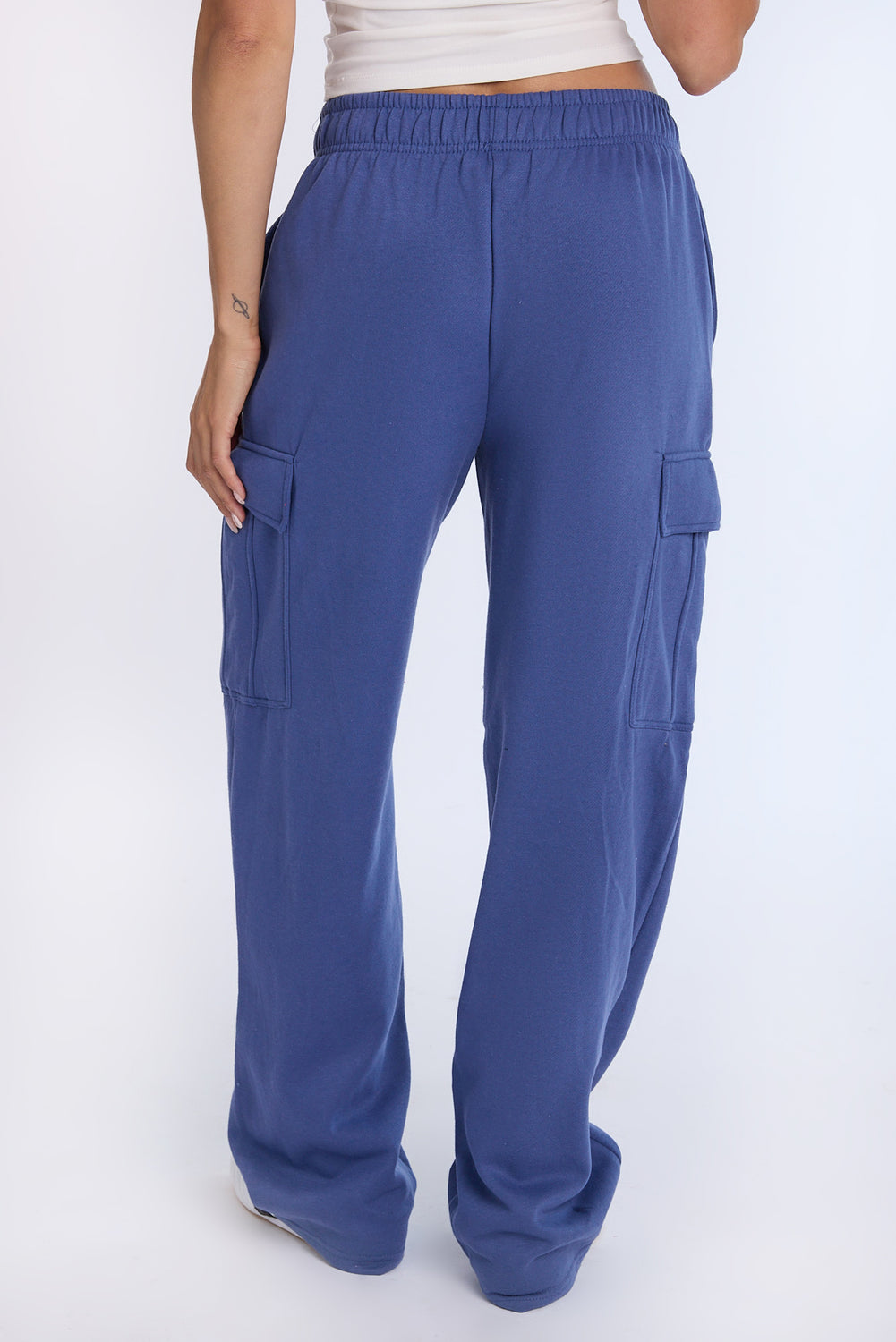 Pantalon de survêtement cargo à jambe large Pantalon de survêtement cargo à jambe large