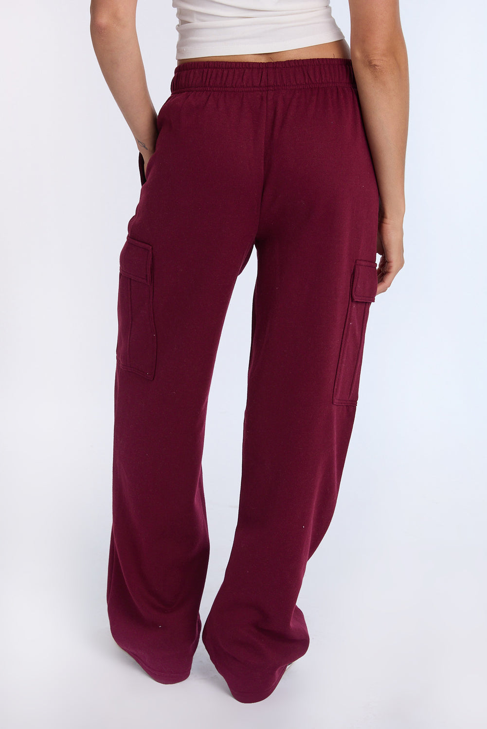 Pantalon de survêtement cargo à jambe large Pantalon de survêtement cargo à jambe large