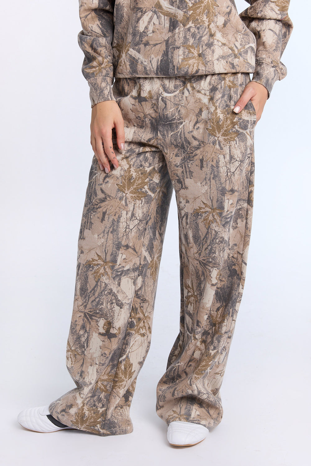 Wide Leg Tree Camo Sweatpant Wide Leg Tree Camo Sweatpant