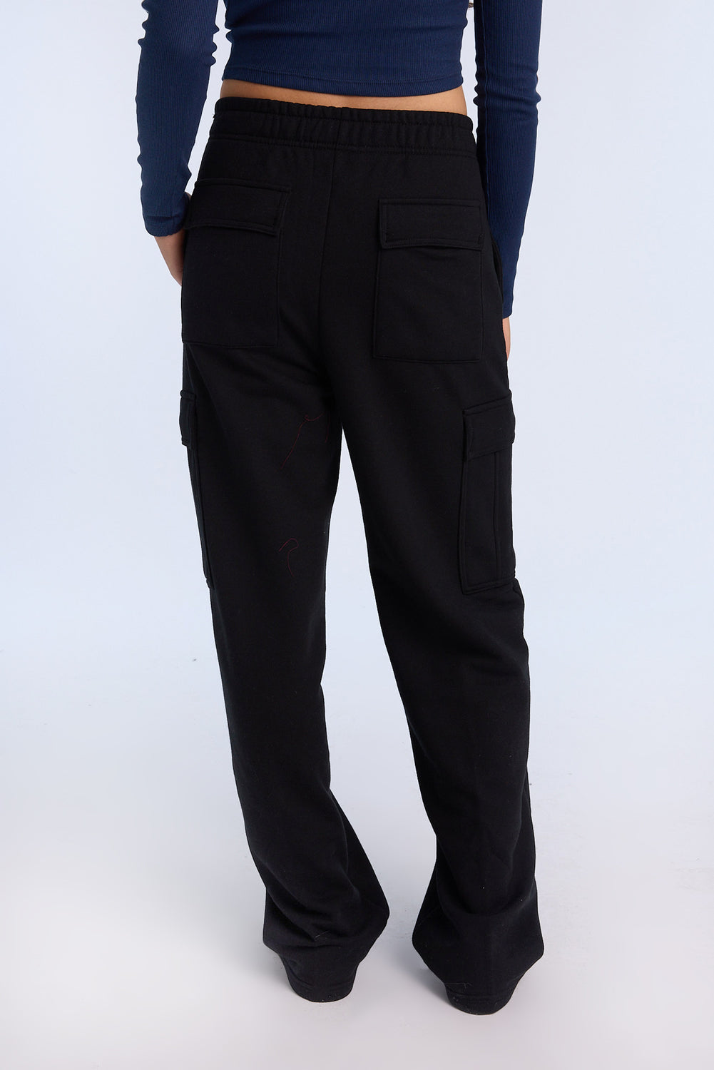 Pantalon de survêtement cargo à jambe large Pantalon de survêtement cargo à jambe large