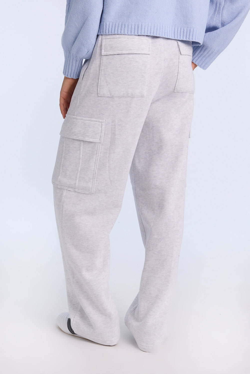 Pantalon de survêtement cargo à jambe large Pantalon de survêtement cargo à jambe large