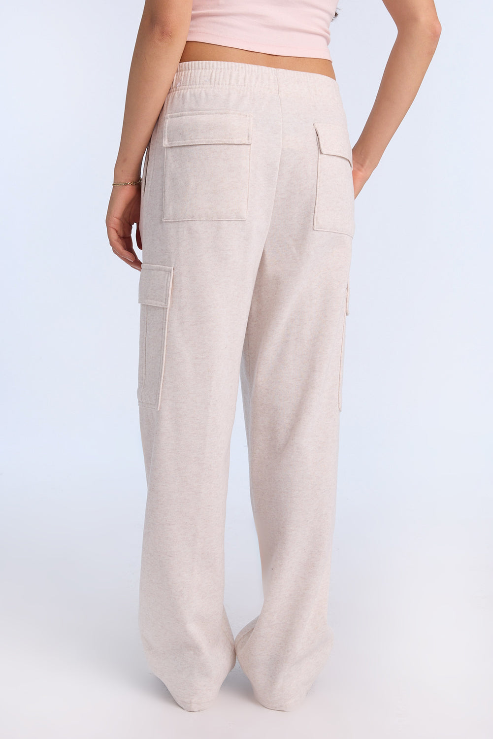 Pantalon de survêtement cargo à jambe large Pantalon de survêtement cargo à jambe large