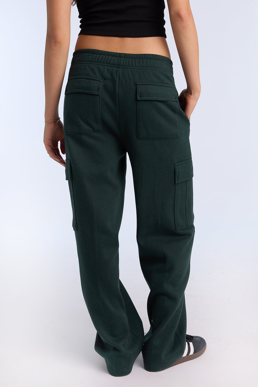Wide-Leg Cargo Sweatpant Wide-Leg Cargo Sweatpant