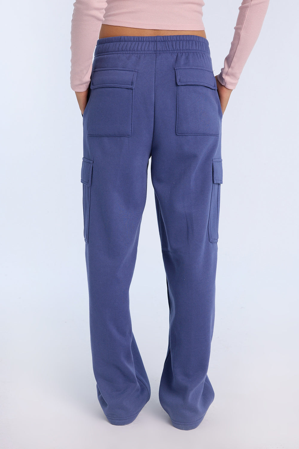 Pantalon de survêtement cargo à jambe large Pantalon de survêtement cargo à jambe large