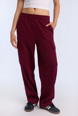 Pantalon de survêtement cargo à jambe large