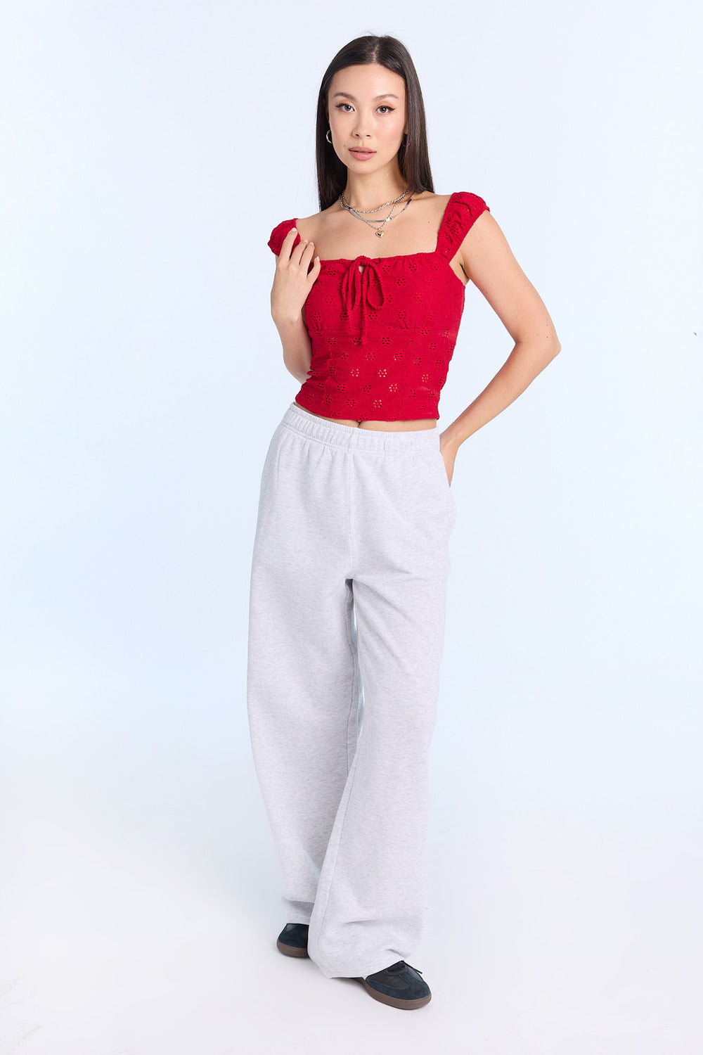 Wide-Leg Sweatpant Wide-Leg Sweatpant