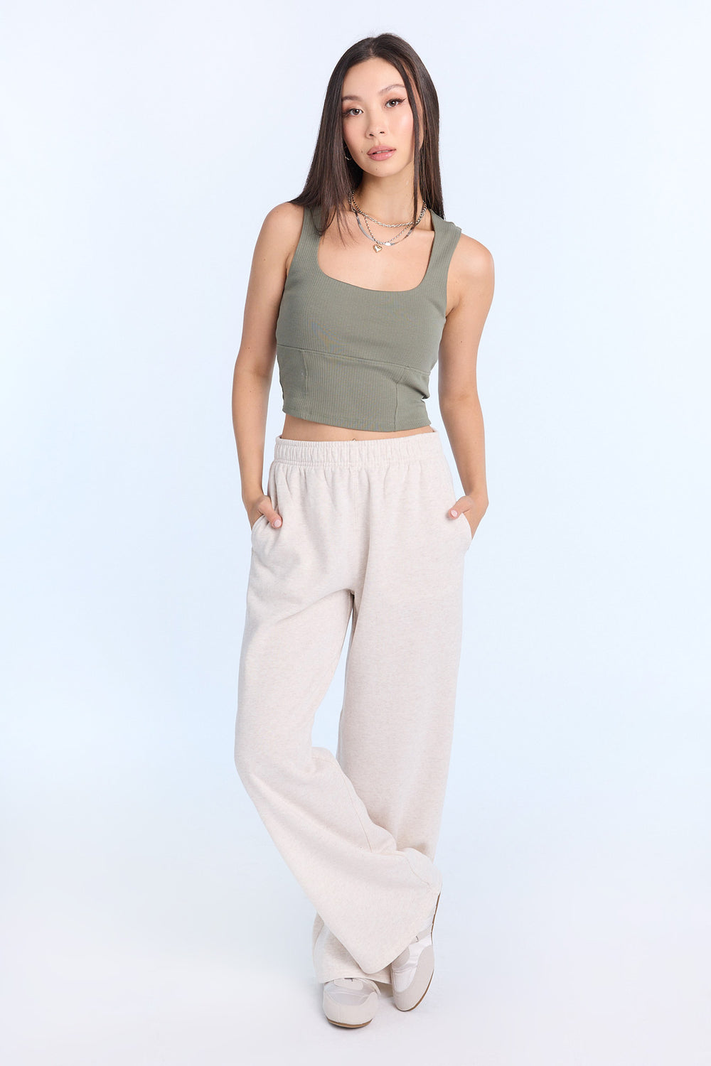Wide-Leg Sweatpant Wide-Leg Sweatpant