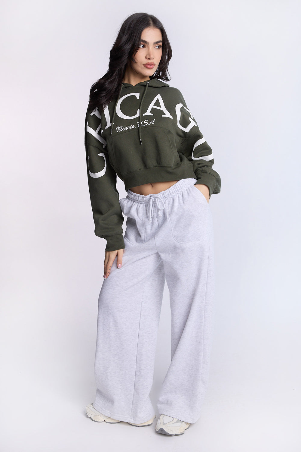 Pantalon de survêtement à jambes larges Pantalon de survêtement à jambes larges