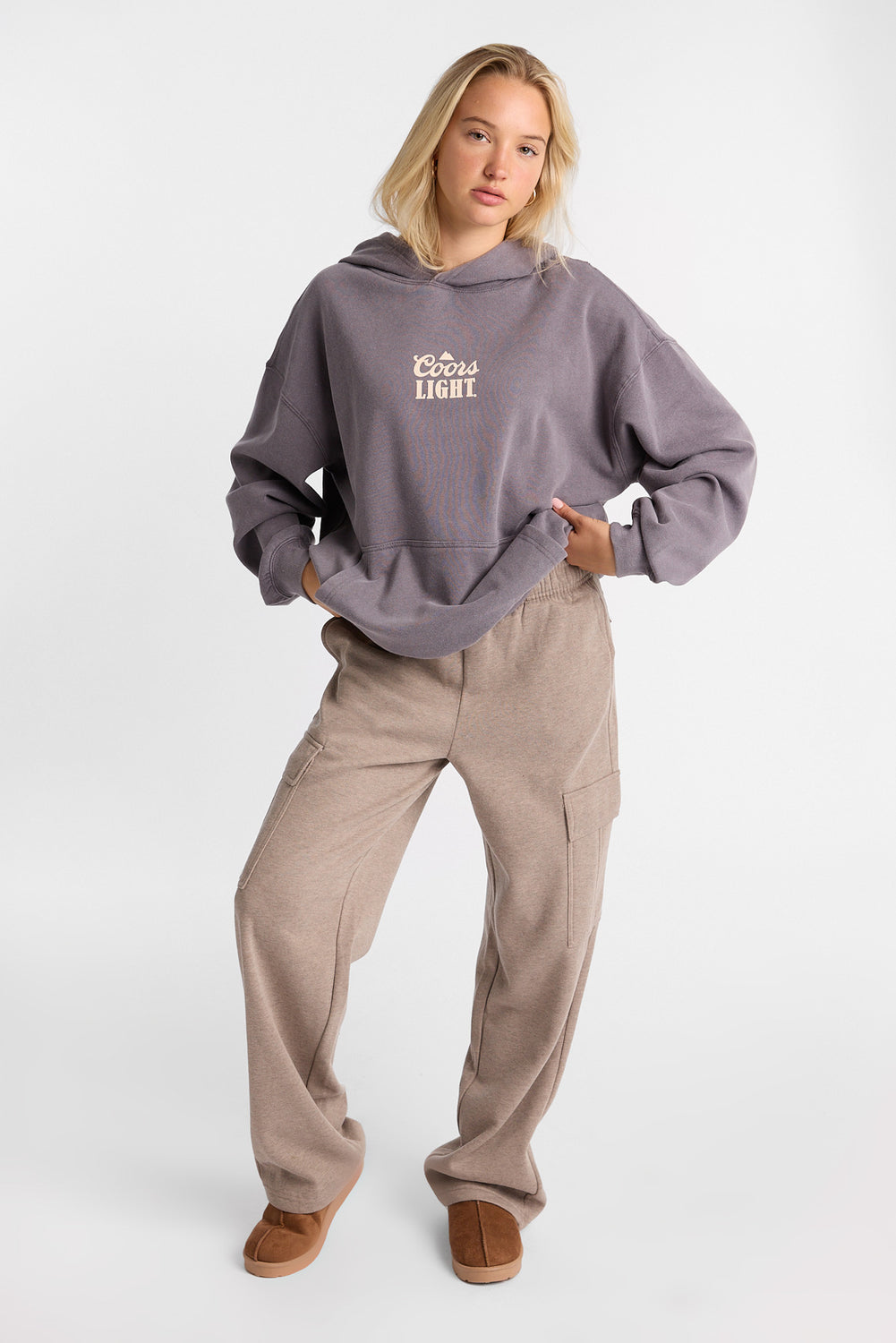 Cargo Wide Leg Sweatpants Cargo Wide Leg Sweatpants