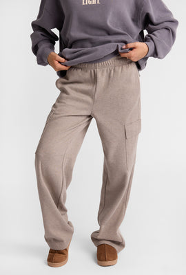 Cargo Wide Leg Sweatpants