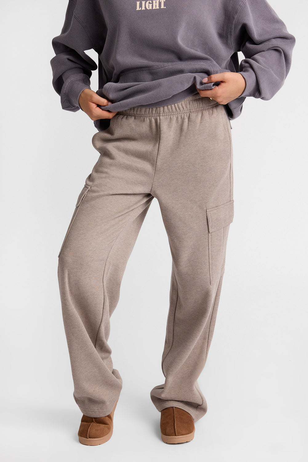 Cargo Wide Leg Sweatpants Cargo Wide Leg Sweatpants